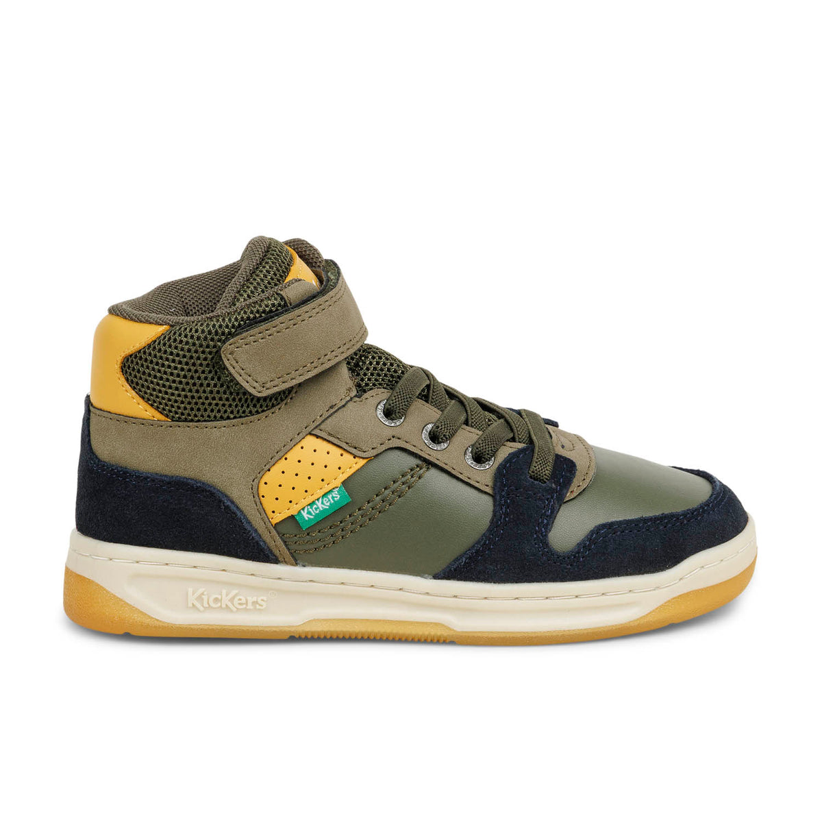 Baskets Enfant KICKERS KICK ADO Vert