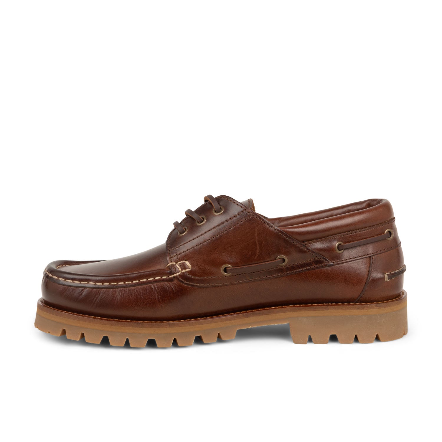 Chaussures bateau Homme PARABOOT BRIAC Marron