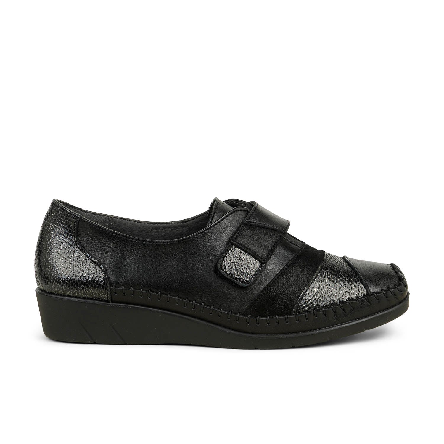 Derbies Femme NATURFORM KIAVIE Noir