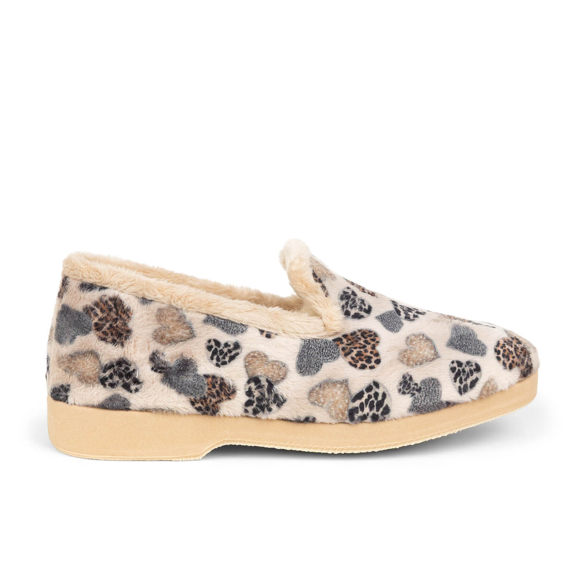 Chaussons Femme LA MAISON DE L'ESPADRILLE LAMICOEUR Beige