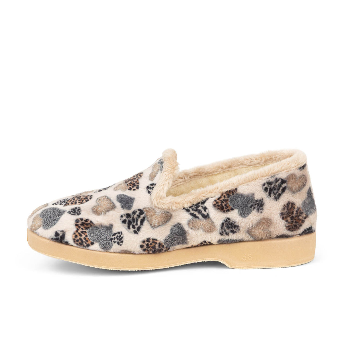 Chaussons Femme LA MAISON DE L'ESPADRILLE LAMICOEUR Beige