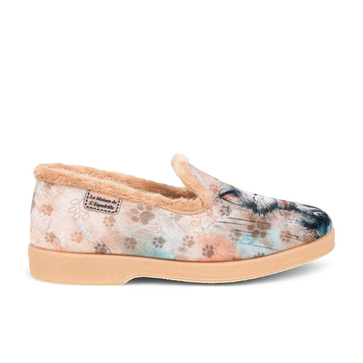Chaussons Femme LA MAISON DE L'ESPADRILLE LACHATON Rose