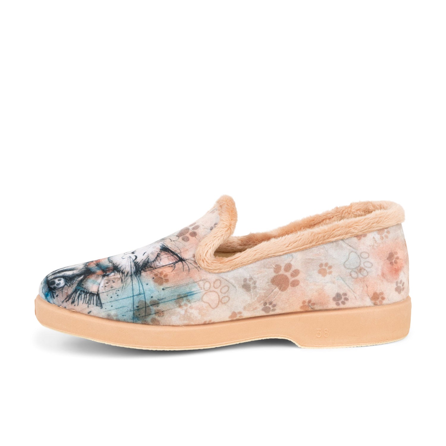 Chaussons Femme LA MAISON DE L'ESPADRILLE LACHATON Rose