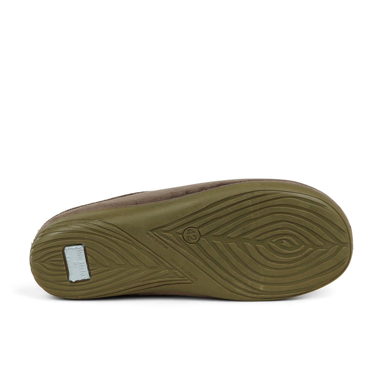 Chaussons Homme LA MAISON DE L'ESPADRILLE LAPERO Kaki