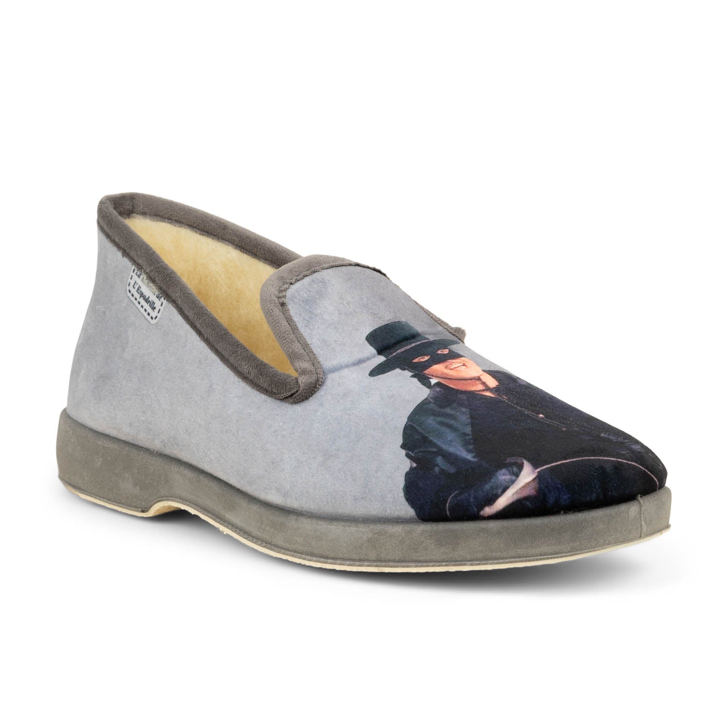 Chaussons Homme LA MAISON DE L'ESPADRILLE CHARZORO Gris