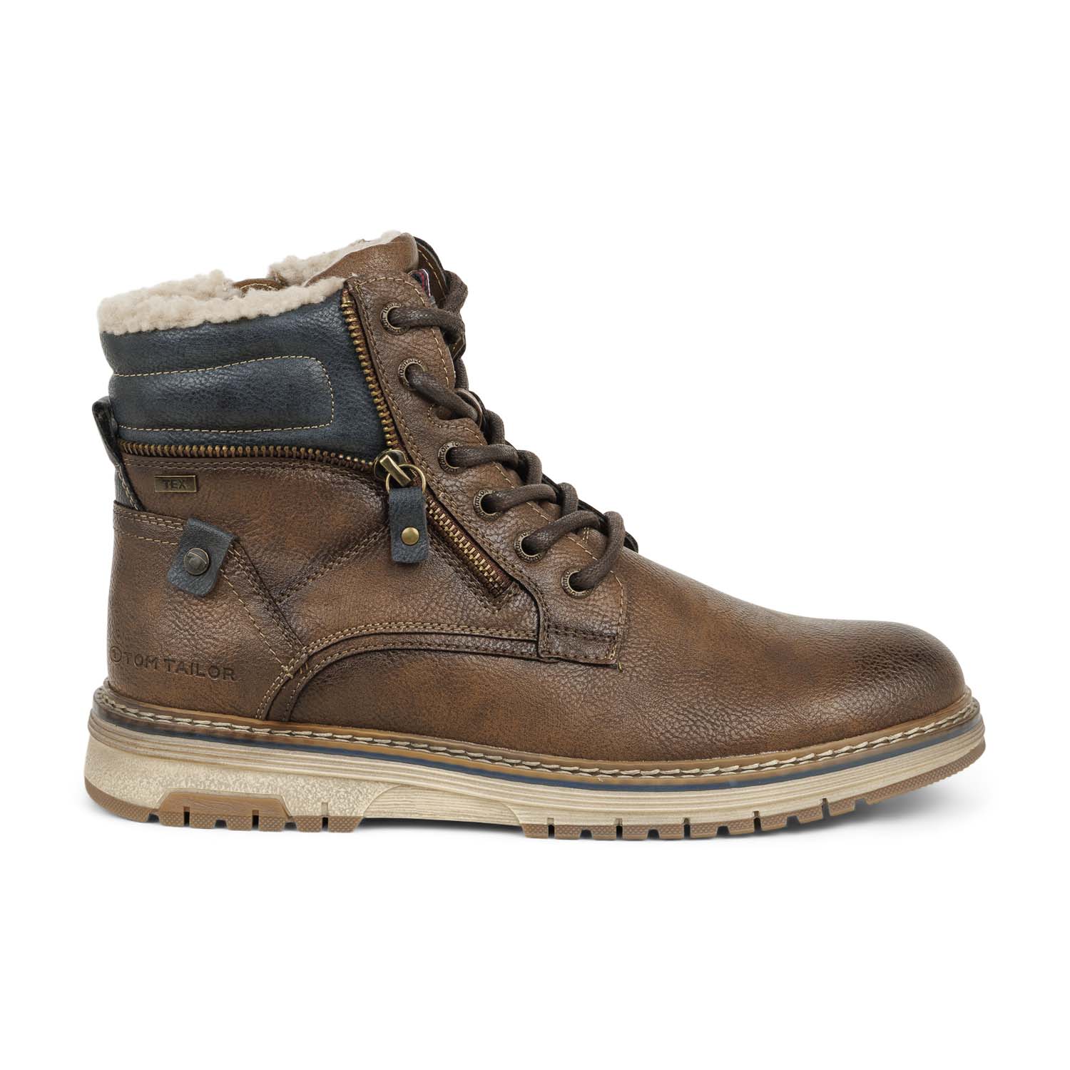 Boots et bottines Homme TOM TAILOR TOMBA Marron