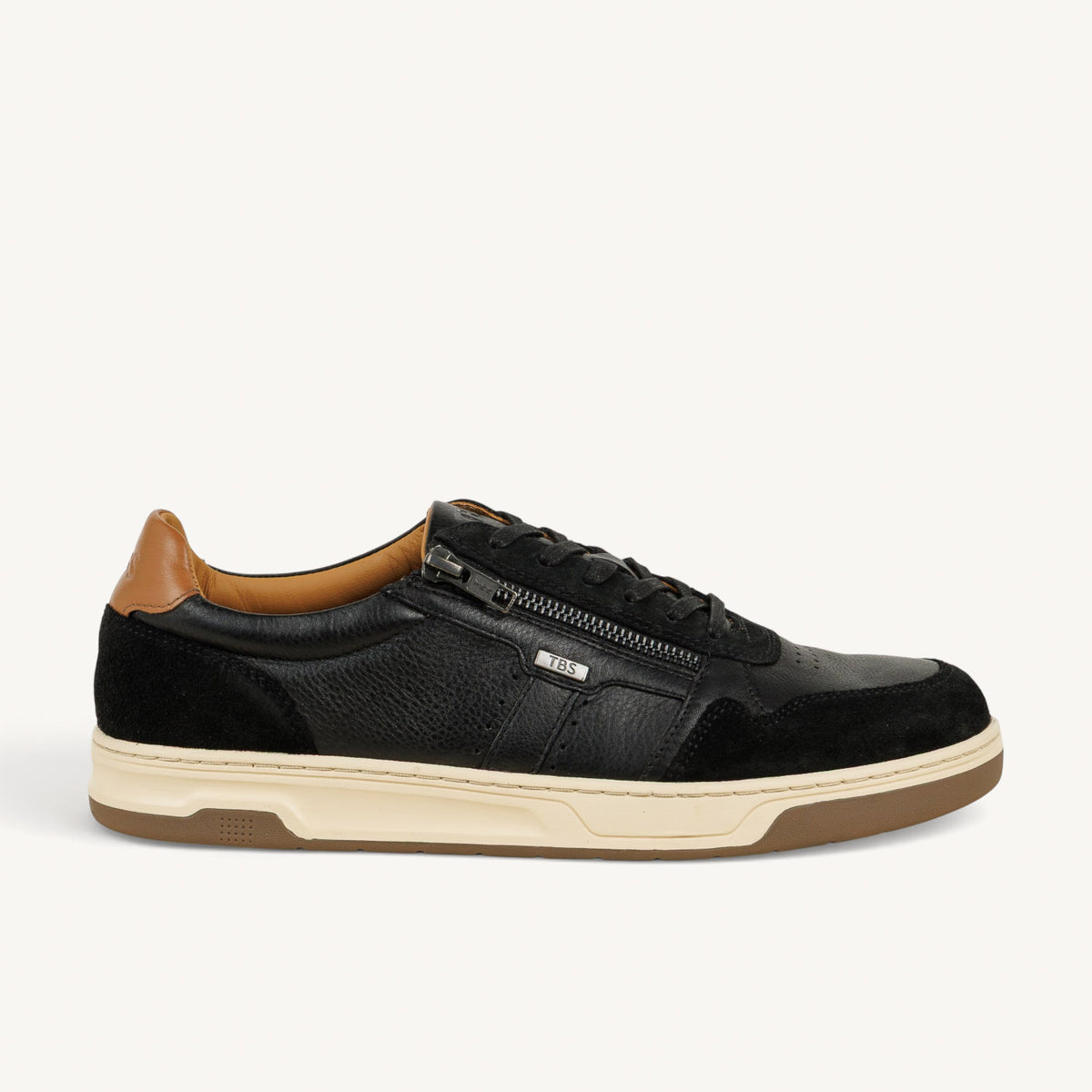 Baskets Homme TBS THEOZIP Noir