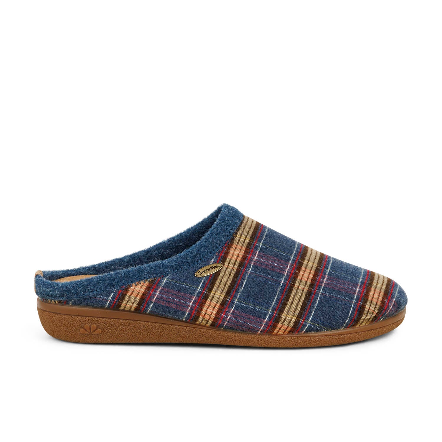 Chaussons Homme SEMELFLEX DEUX ALPES Bleu