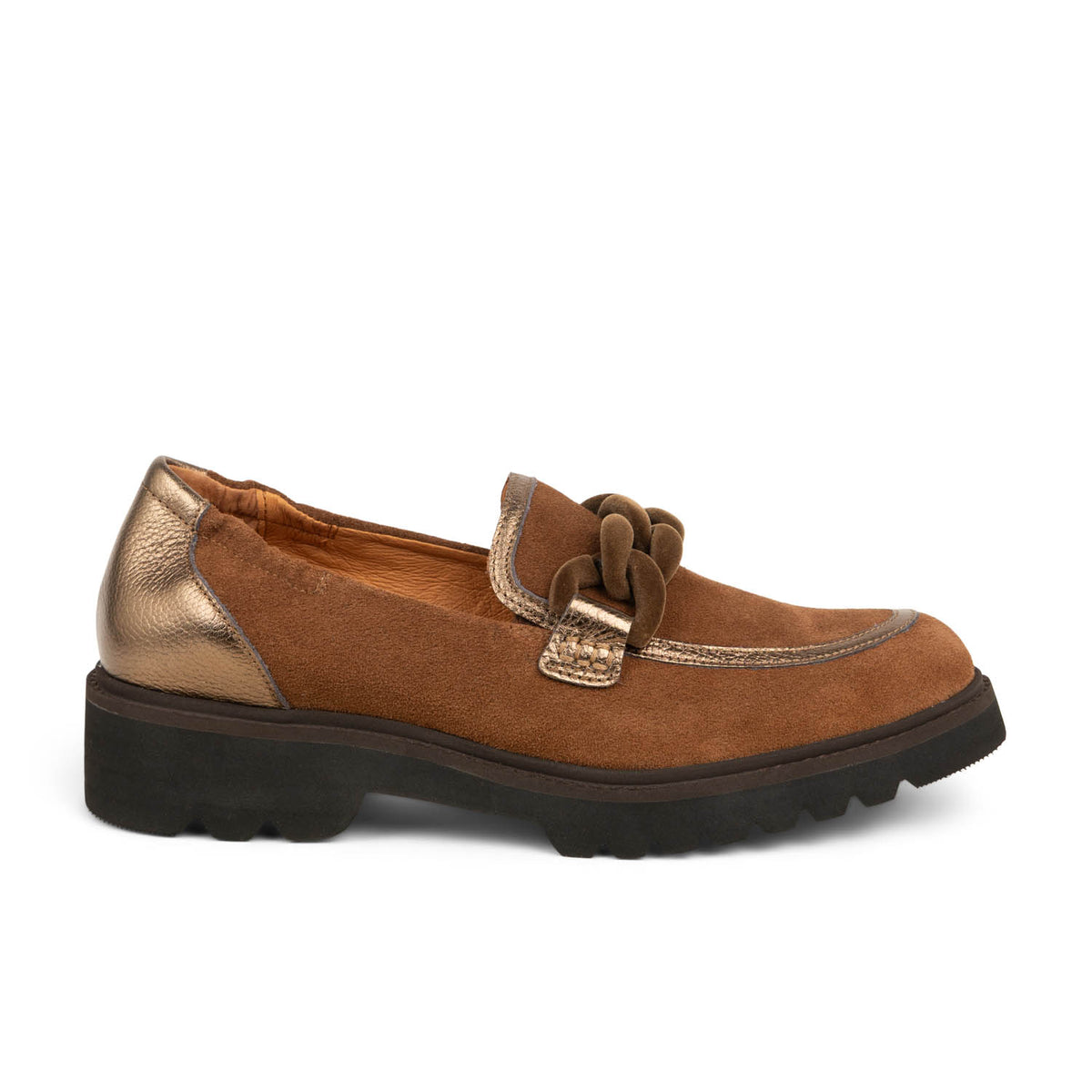 Mocassins Femme FUGITIVE CYCLUZ Marron