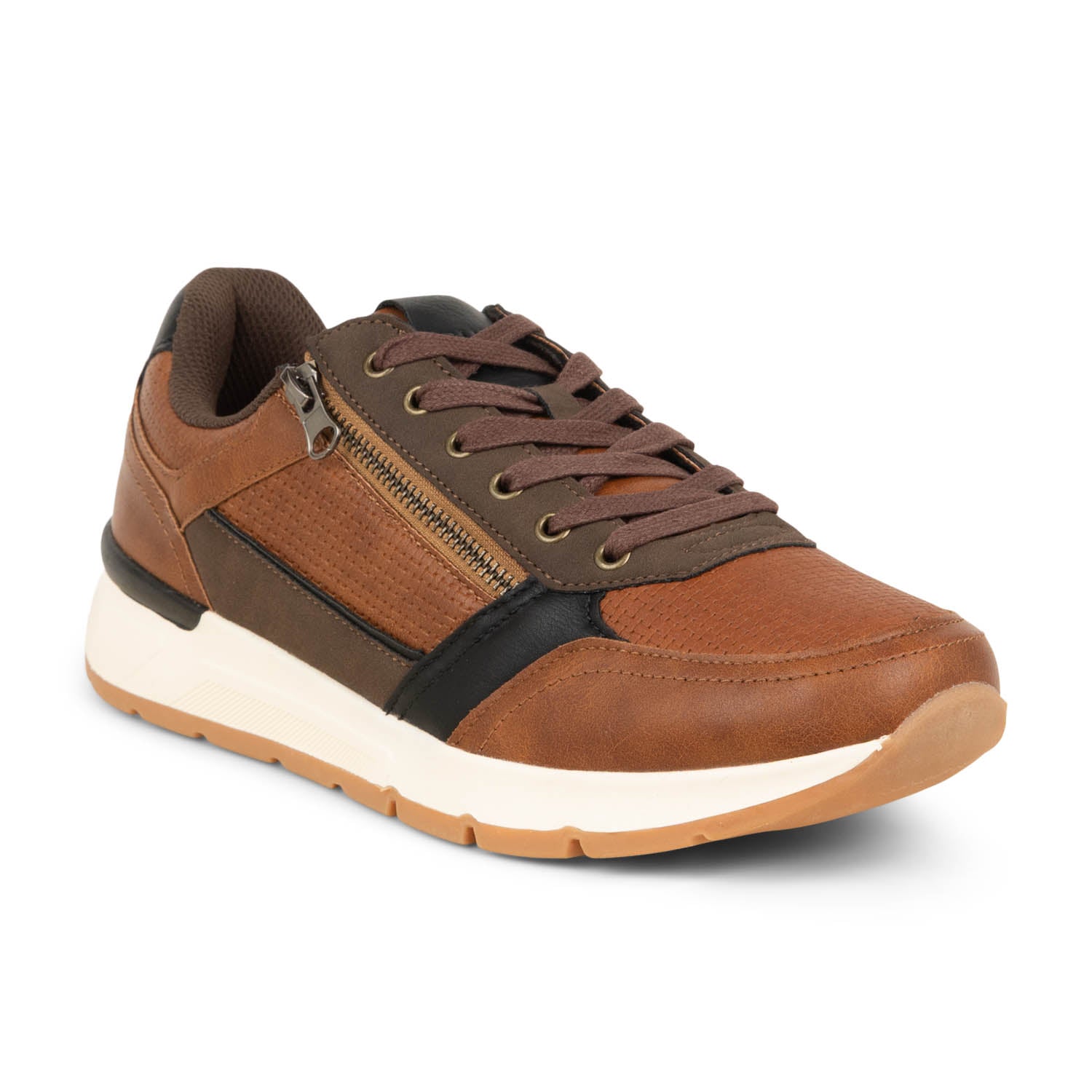 Baskets Homme BULLBOXER BULLZIPA Marron