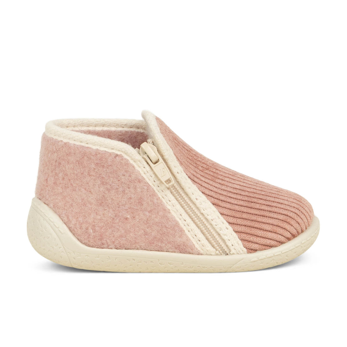 Chaussons Enfant BOSSI VELOURS GIRL Rose