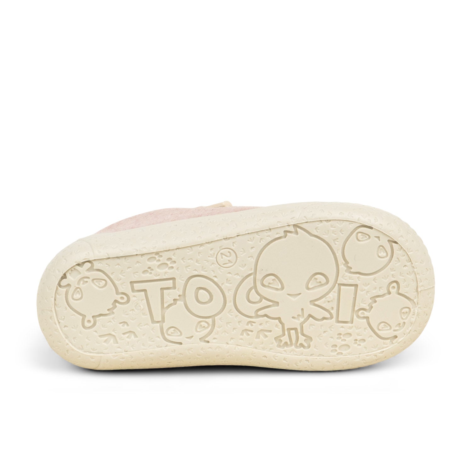 Chaussons Enfant BOSSI VELOURS GIRL Rose