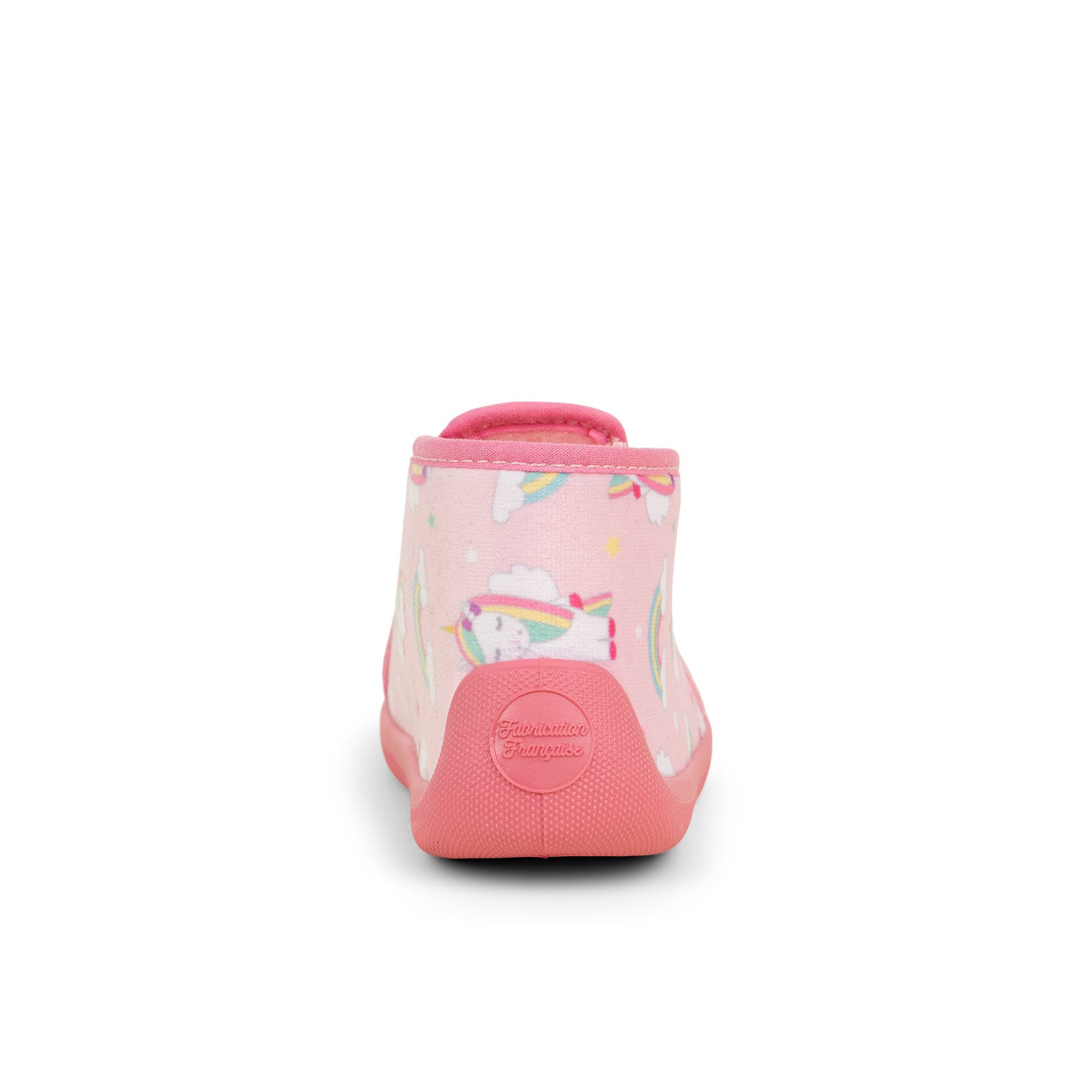 Chaussons Enfant BOSSI LICORNE Rose