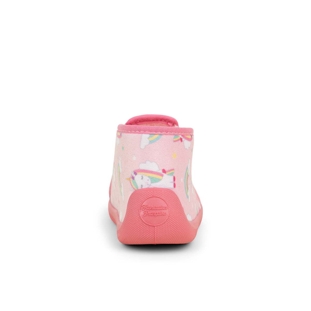 Chaussons Enfant BOSSI LICORNE Rose