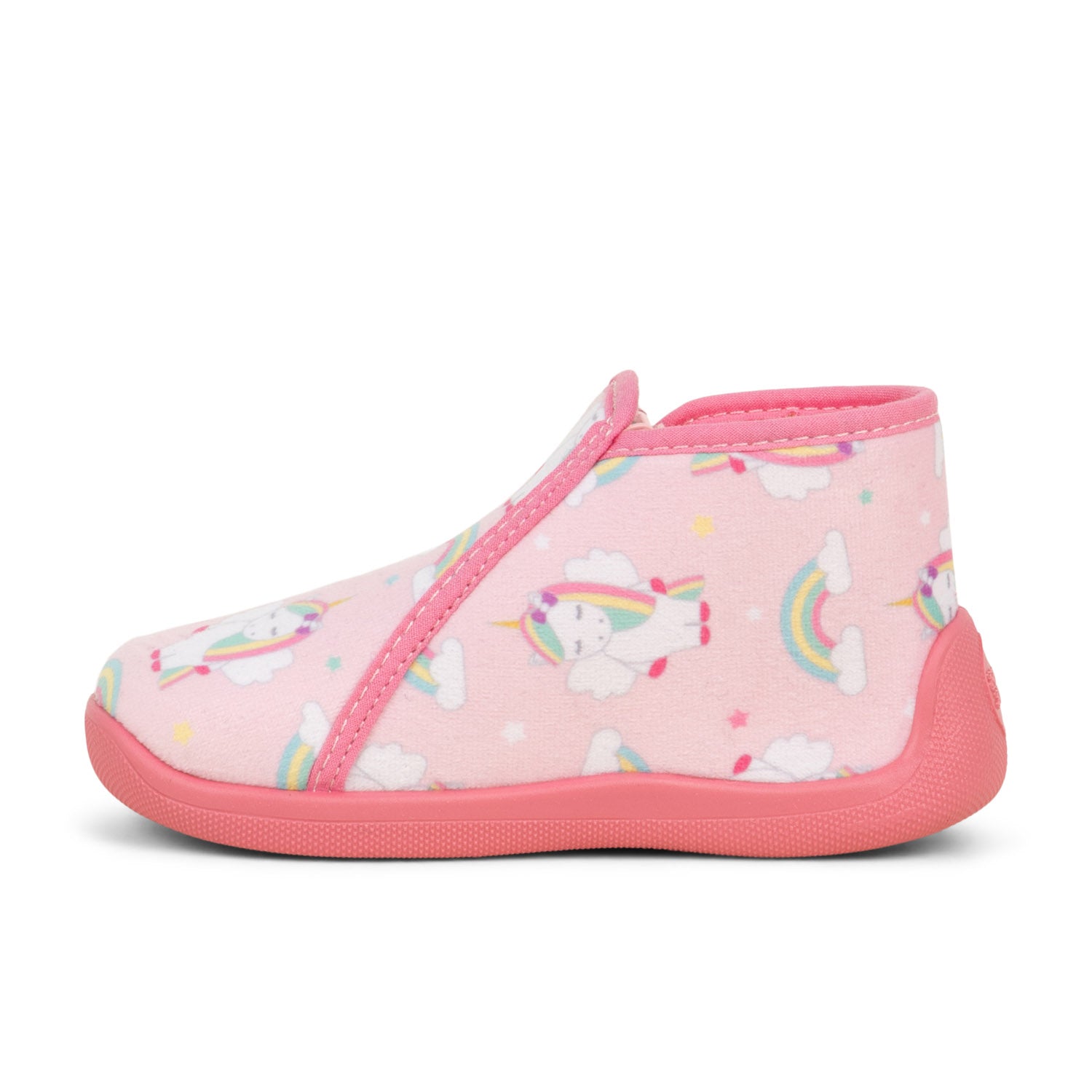 Chaussons Enfant BOSSI LICORNE Rose