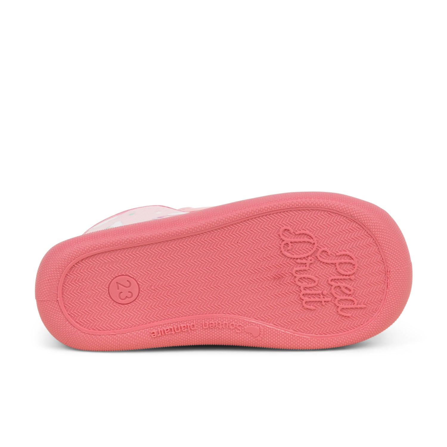 Chaussons Enfant BOSSI LICORNE Rose