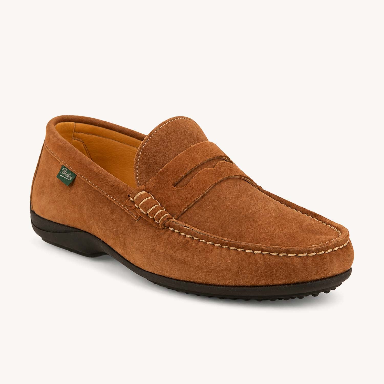 Mocassins Homme PARABOOT CABRIO Marron
