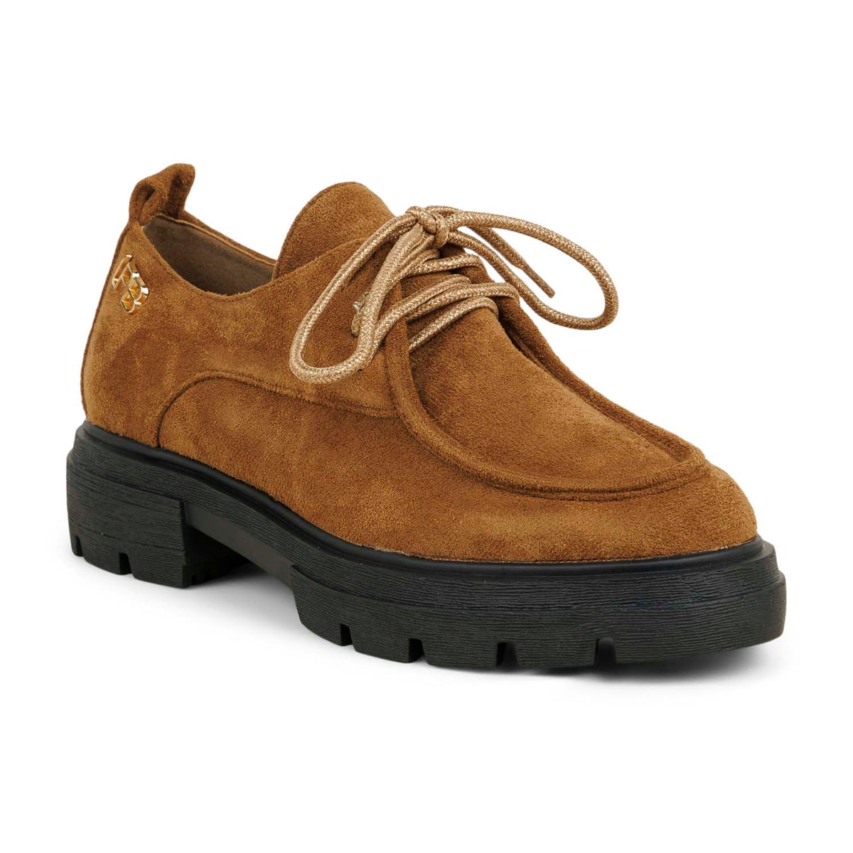 Derbies Femme LES PETITES BOMBES MARINE Marron