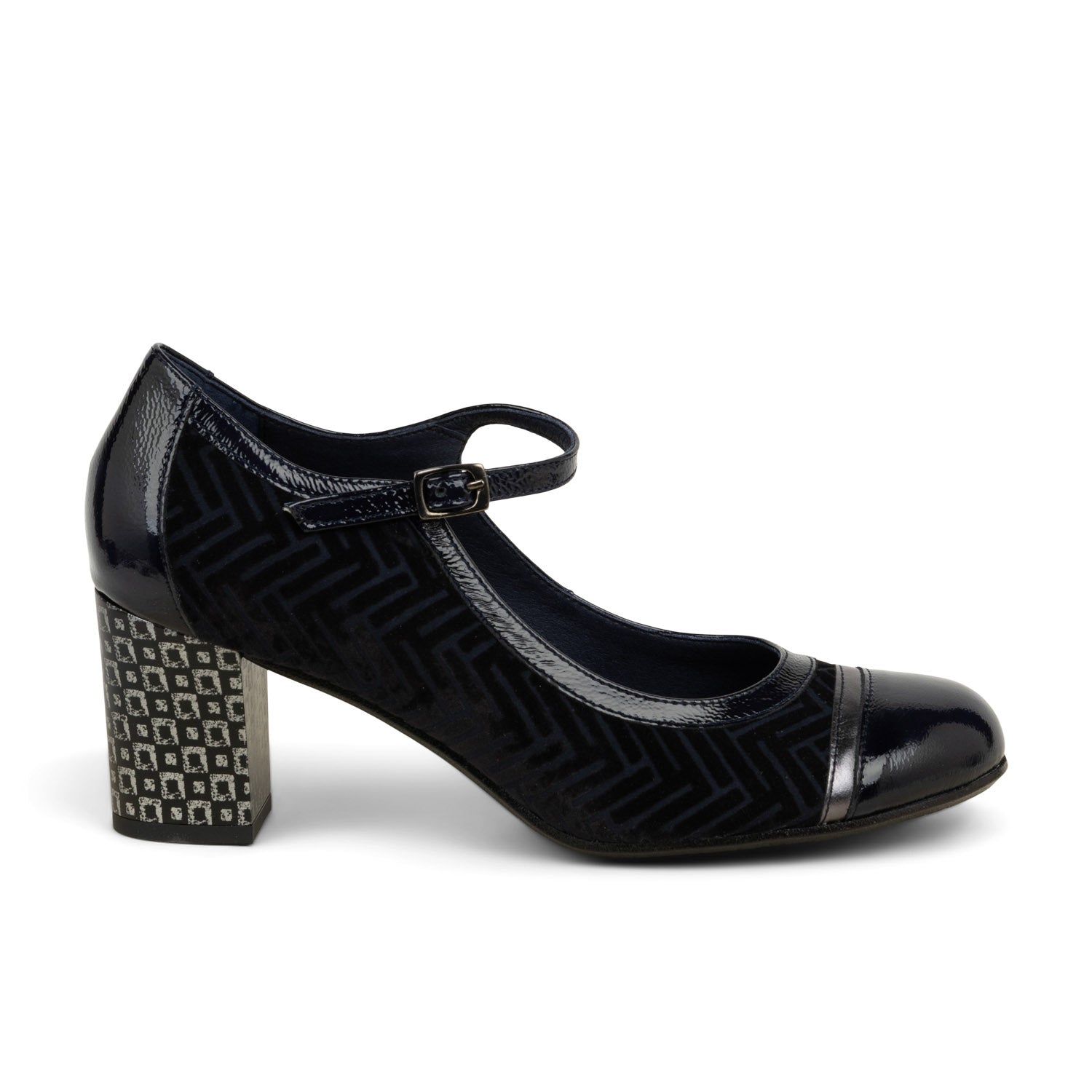 Ballerines et babies Femme FLUCHOS DORONDIN D8669 Bleu