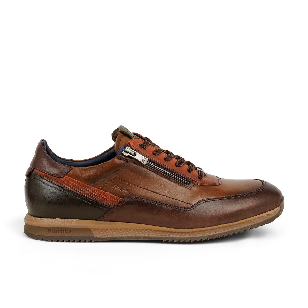 Baskets Homme FLUCHOS FLUCHOSAMIR F2263 Marron