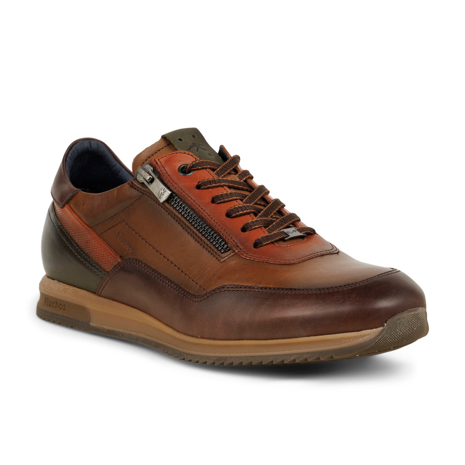Baskets Homme FLUCHOS FLUCHOSAMIR F2263 Marron