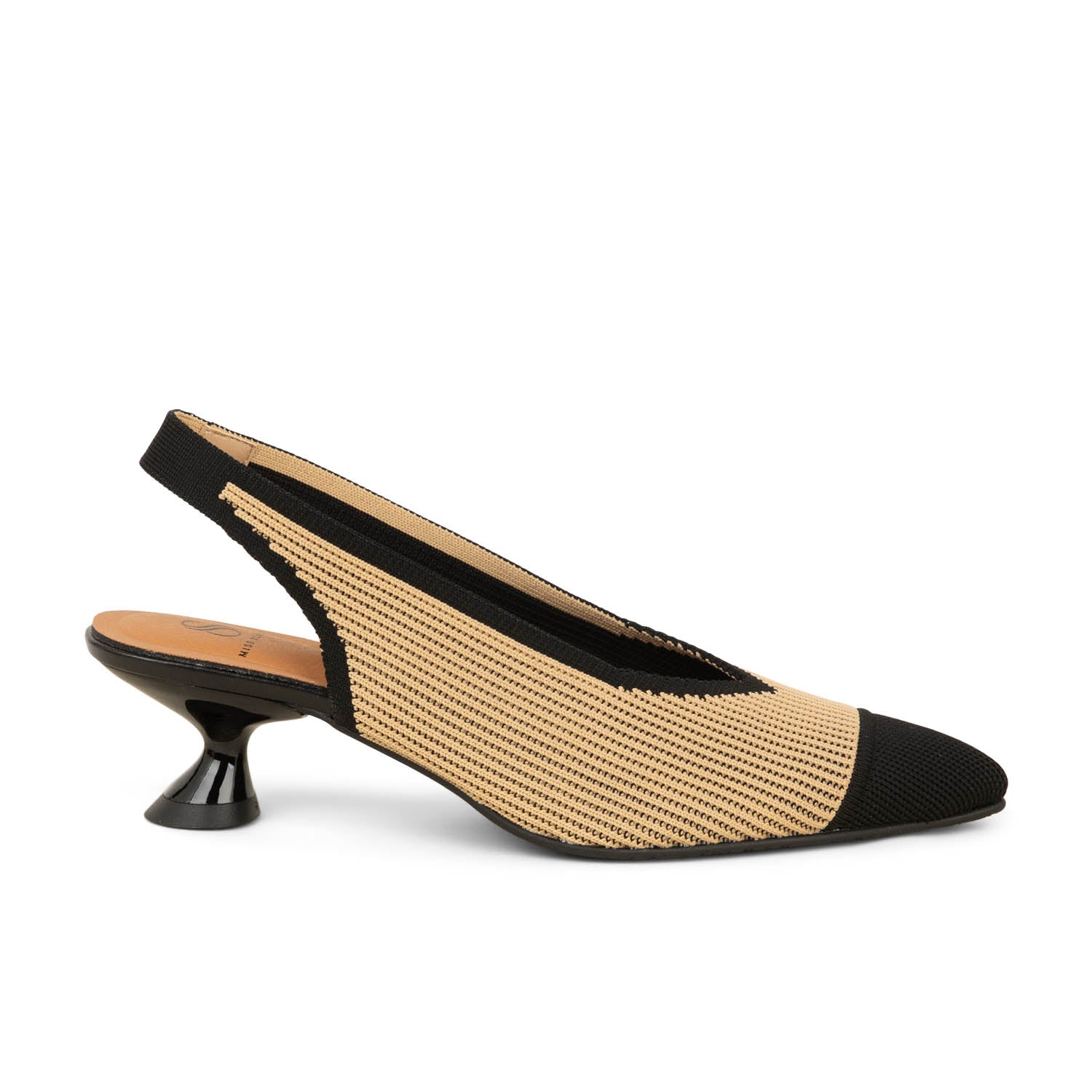 Escarpins & Slingback Femme MISS ELASTIC MISSELO Beige