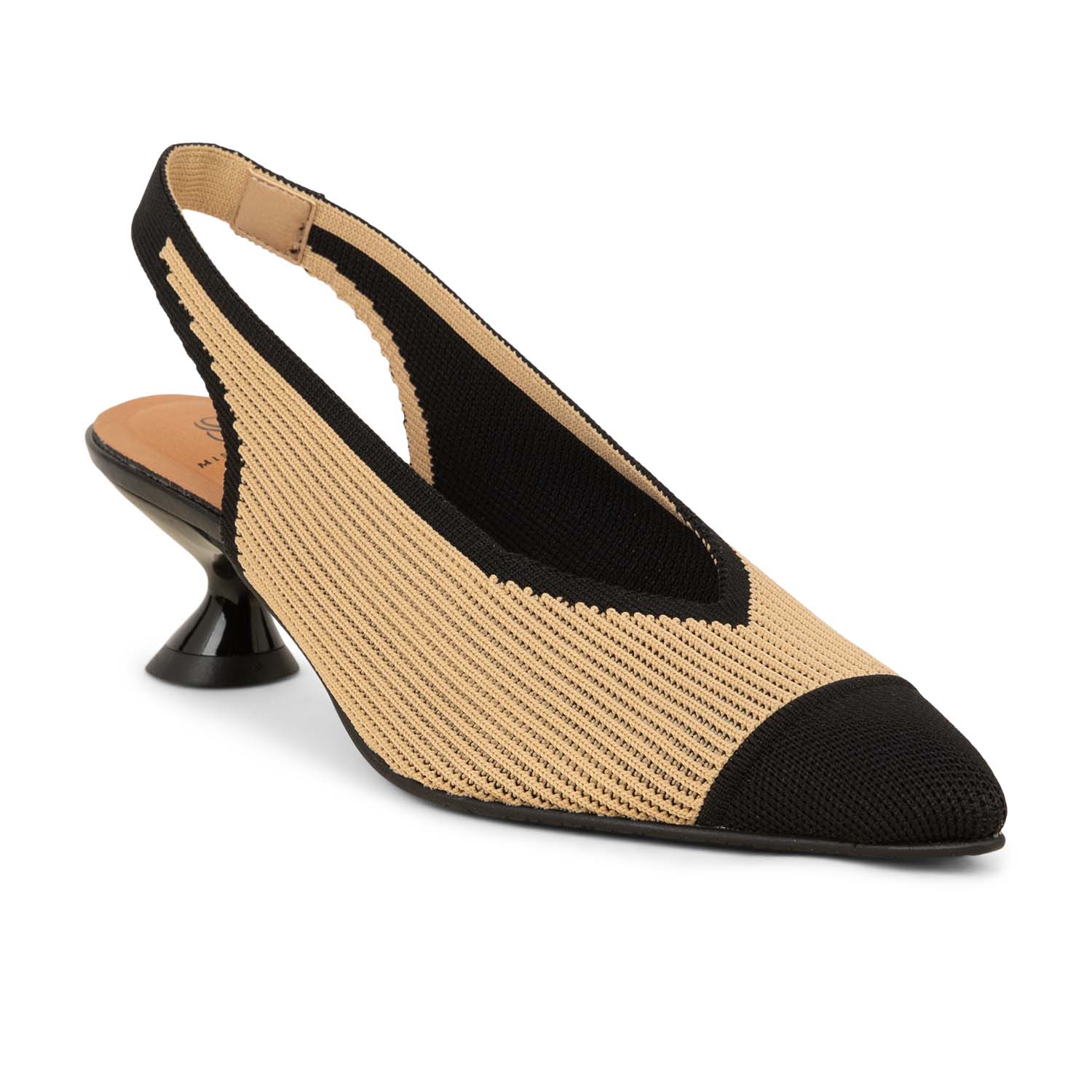 Escarpins & Slingback Femme MISS ELASTIC MISSELO Beige