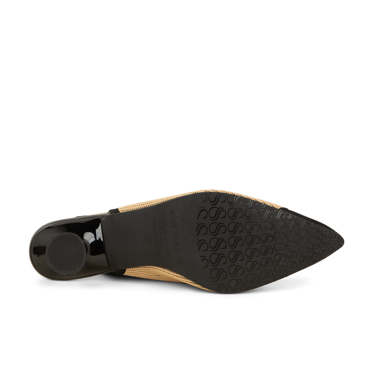 Escarpins & Slingback Femme MISS ELASTIC MISSELO Beige