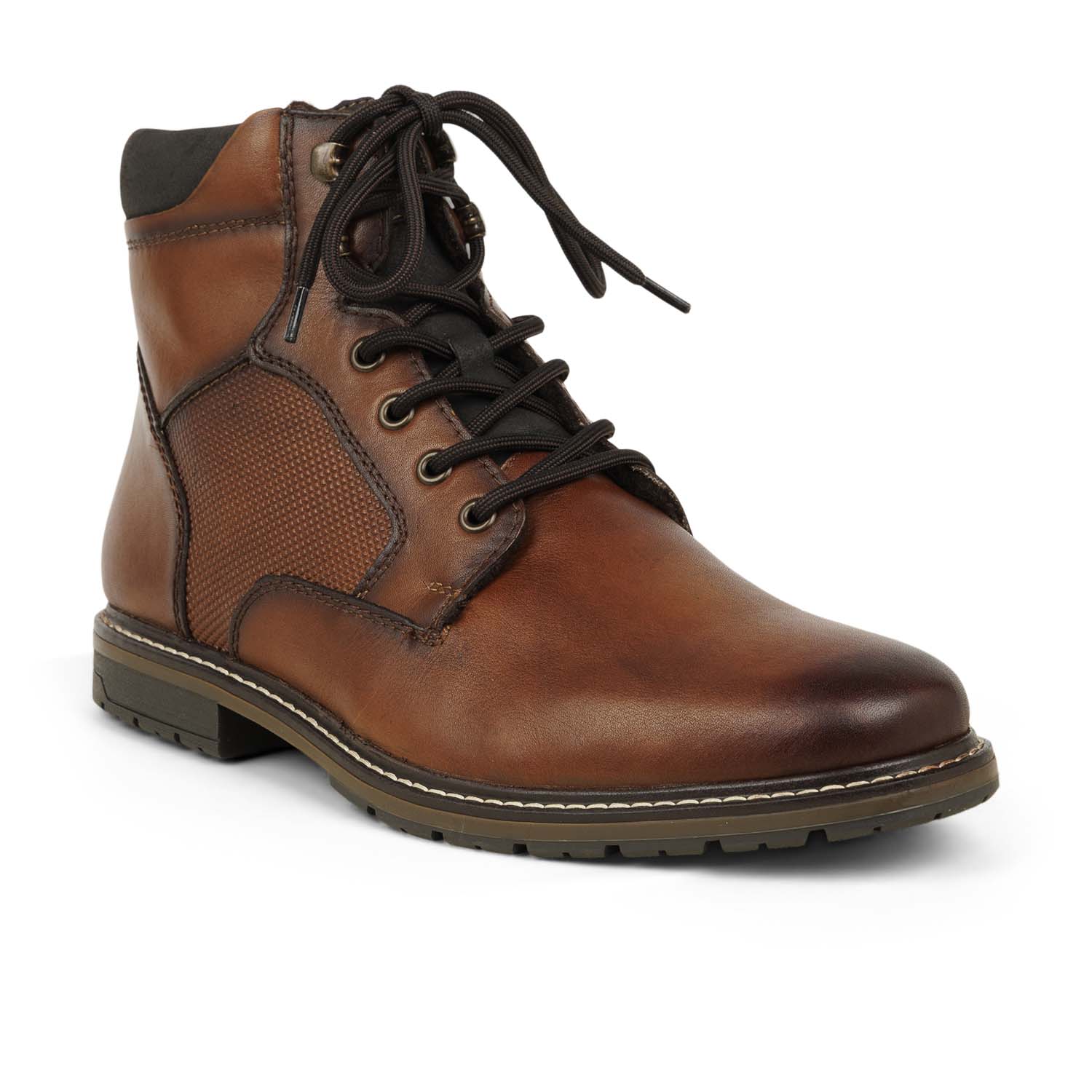 Boots et bottines Homme RIEKER RISAU Marron