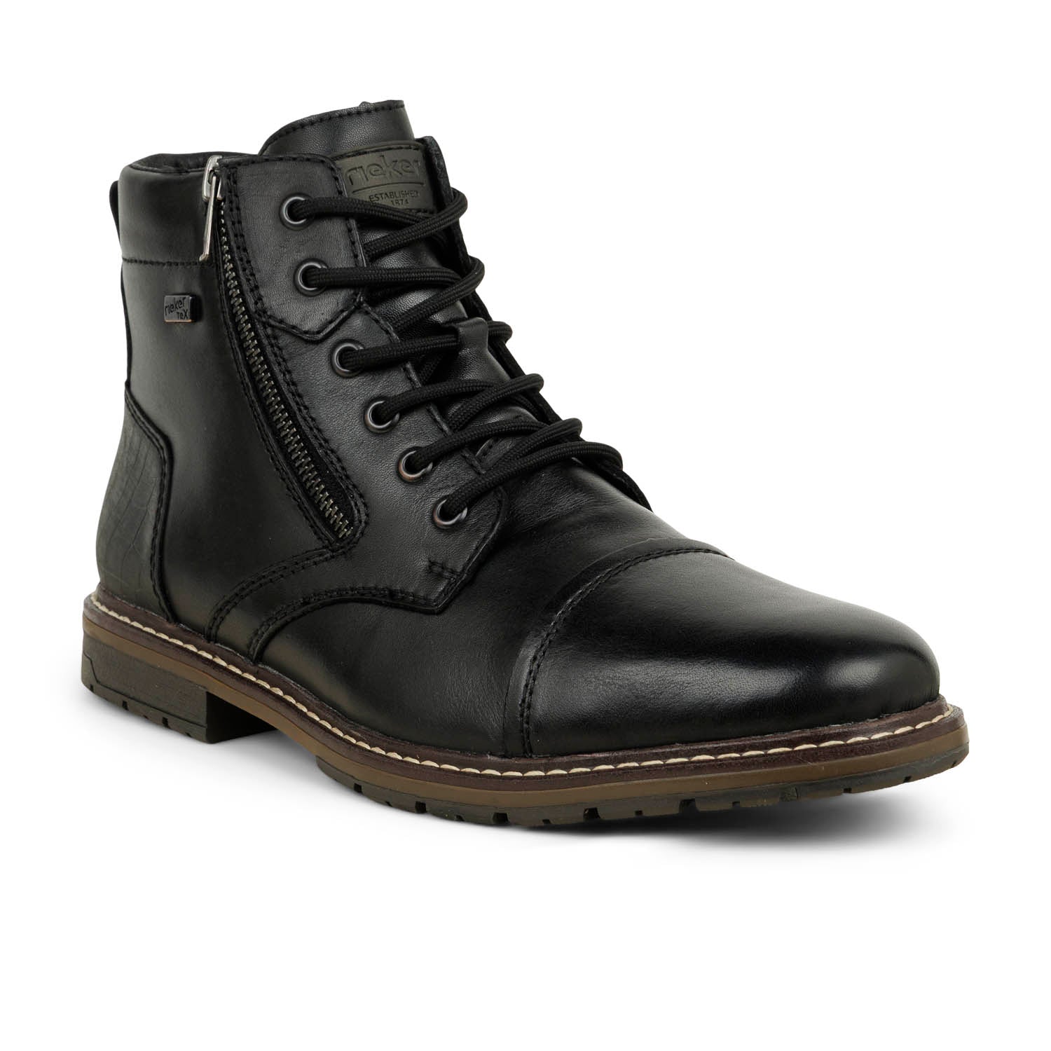 Boots et bottines Homme RIEKER RILOTY Noir