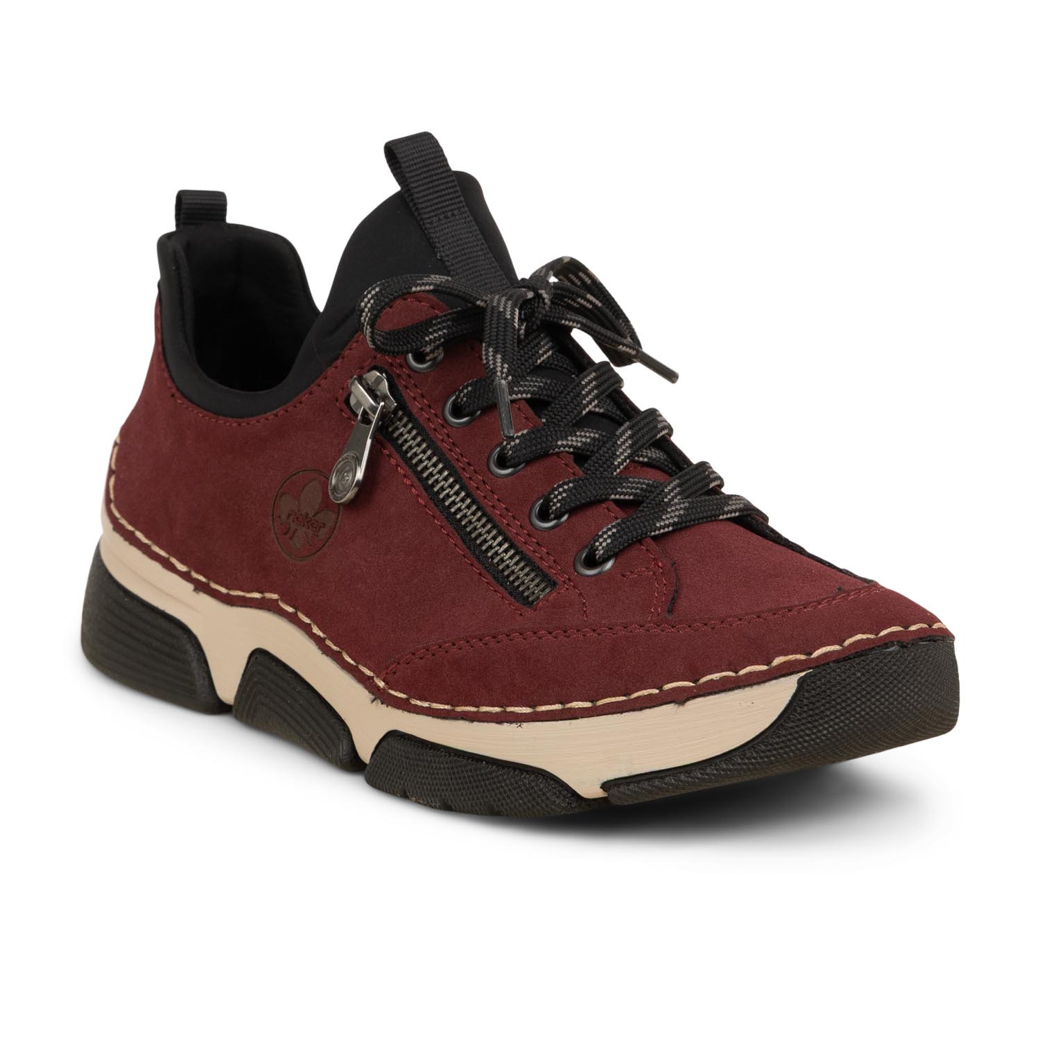 Baskets Femme RIEKER RIBORDO Rouge