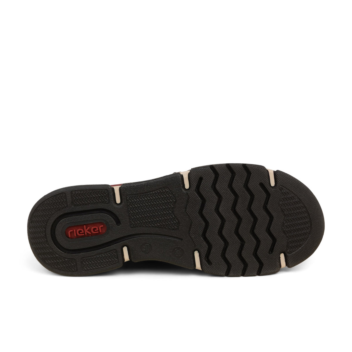 Baskets Femme RIEKER RIBORDO Rouge