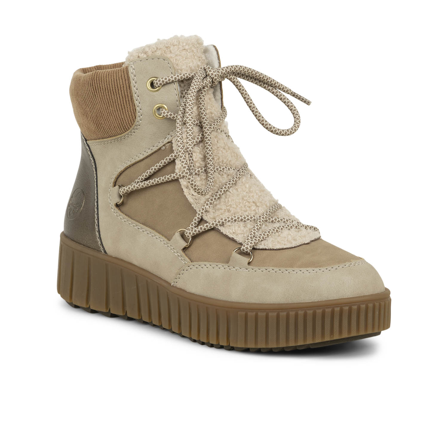 Boots et bottines Femme RIEKER RINEIGE Beige
