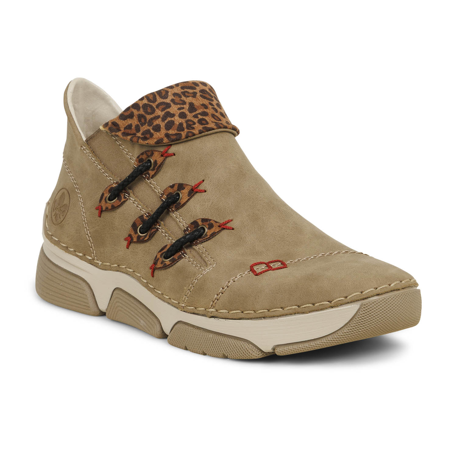 Baskets Femme RIEKER RIK Beige