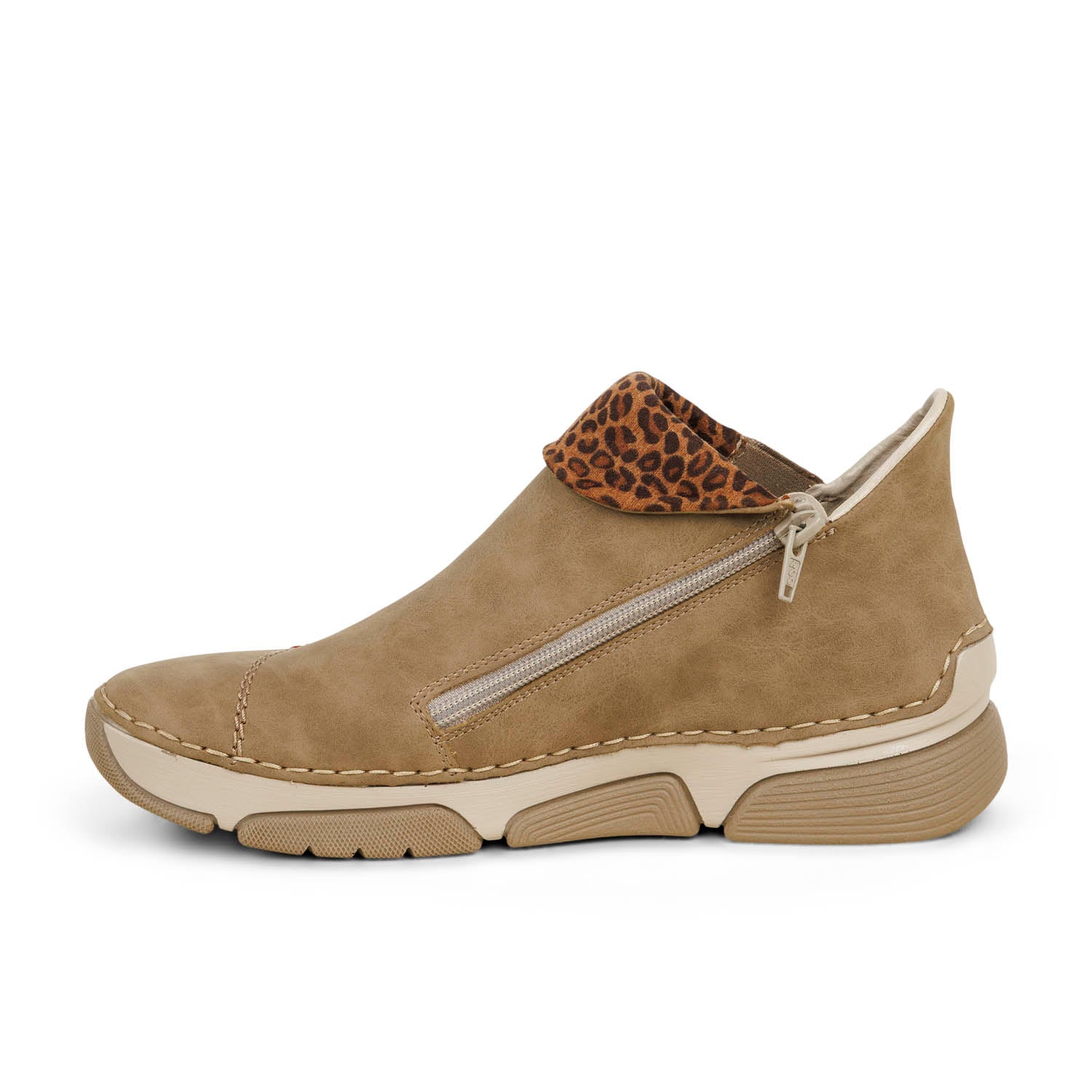 Baskets Femme RIEKER RIK Beige