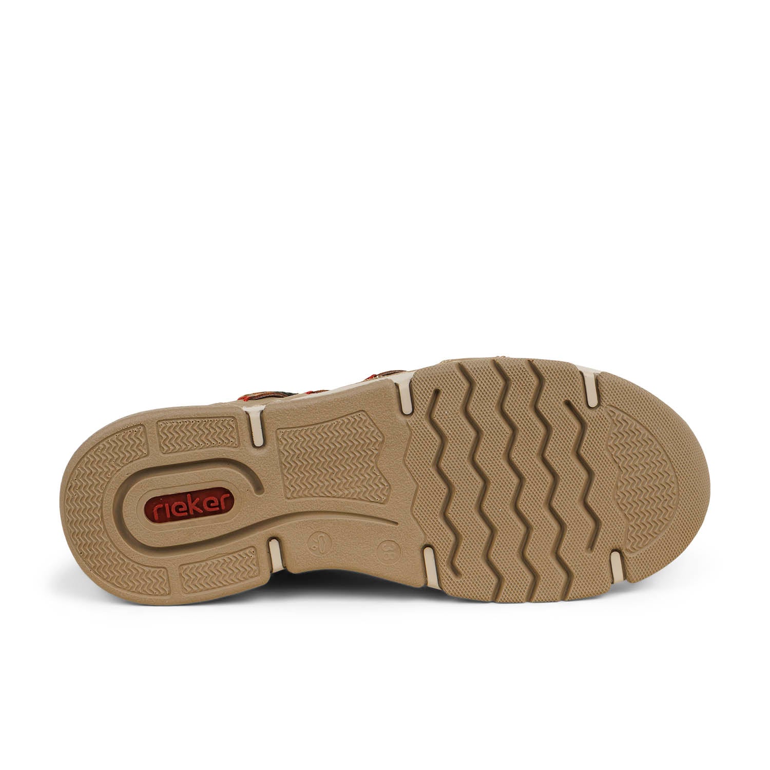 Baskets Femme RIEKER RIK Beige