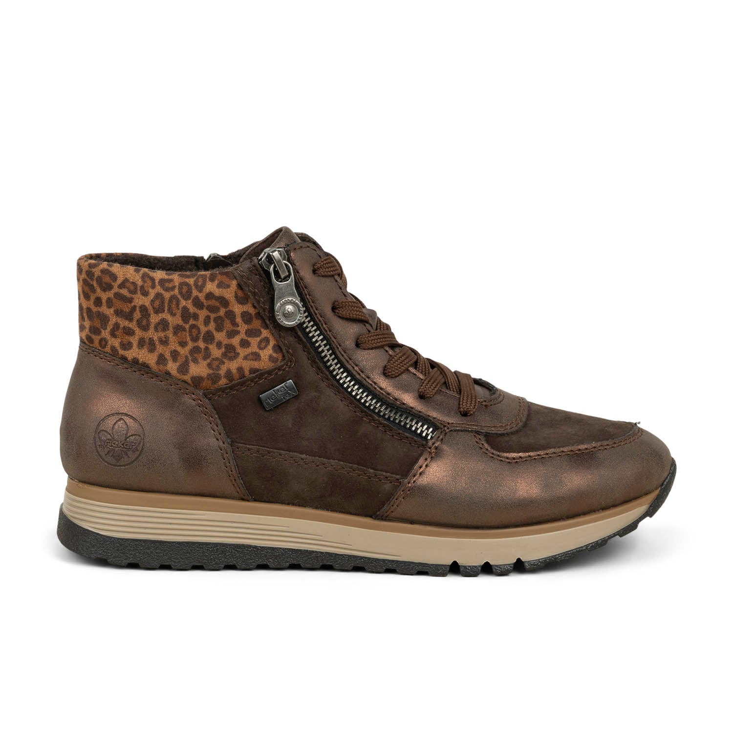 Baskets Femme RIEKER RILS Marron