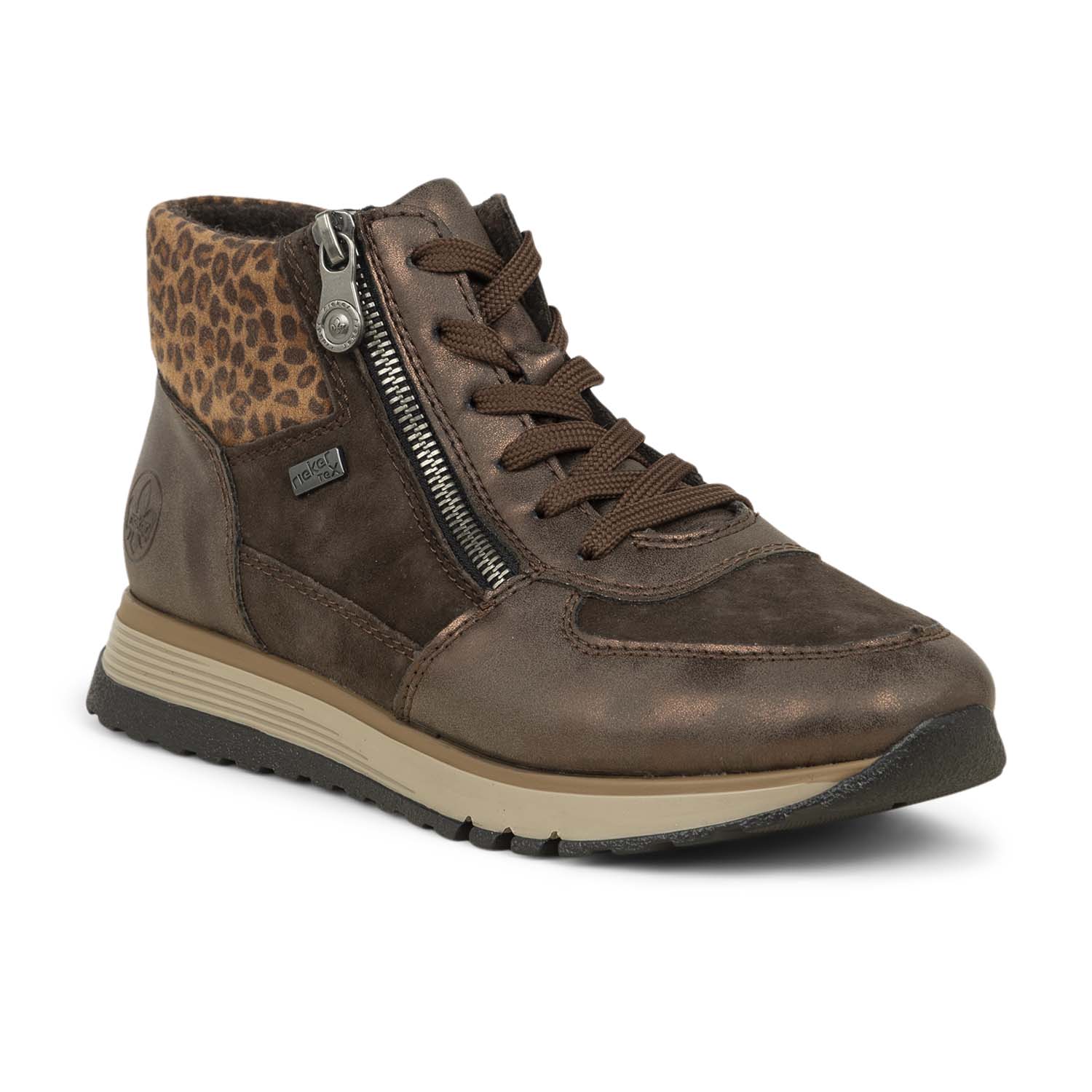 Baskets Femme RIEKER RILS Marron