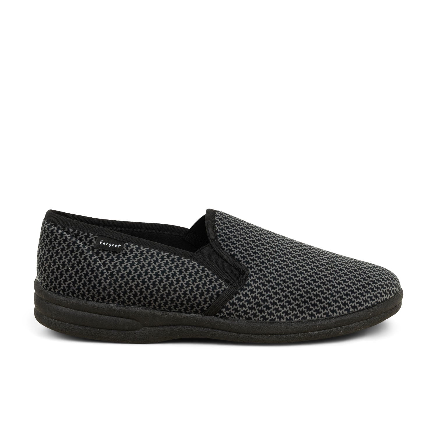 Chaussons Homme FARGEOT GRAVIER Noir