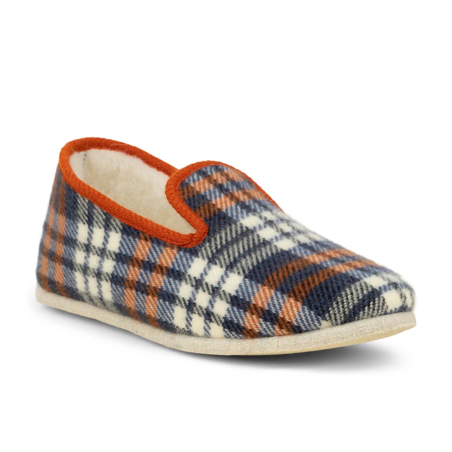 Chaussons Homme CHAUSSE MOUTON DORNIE Bleu