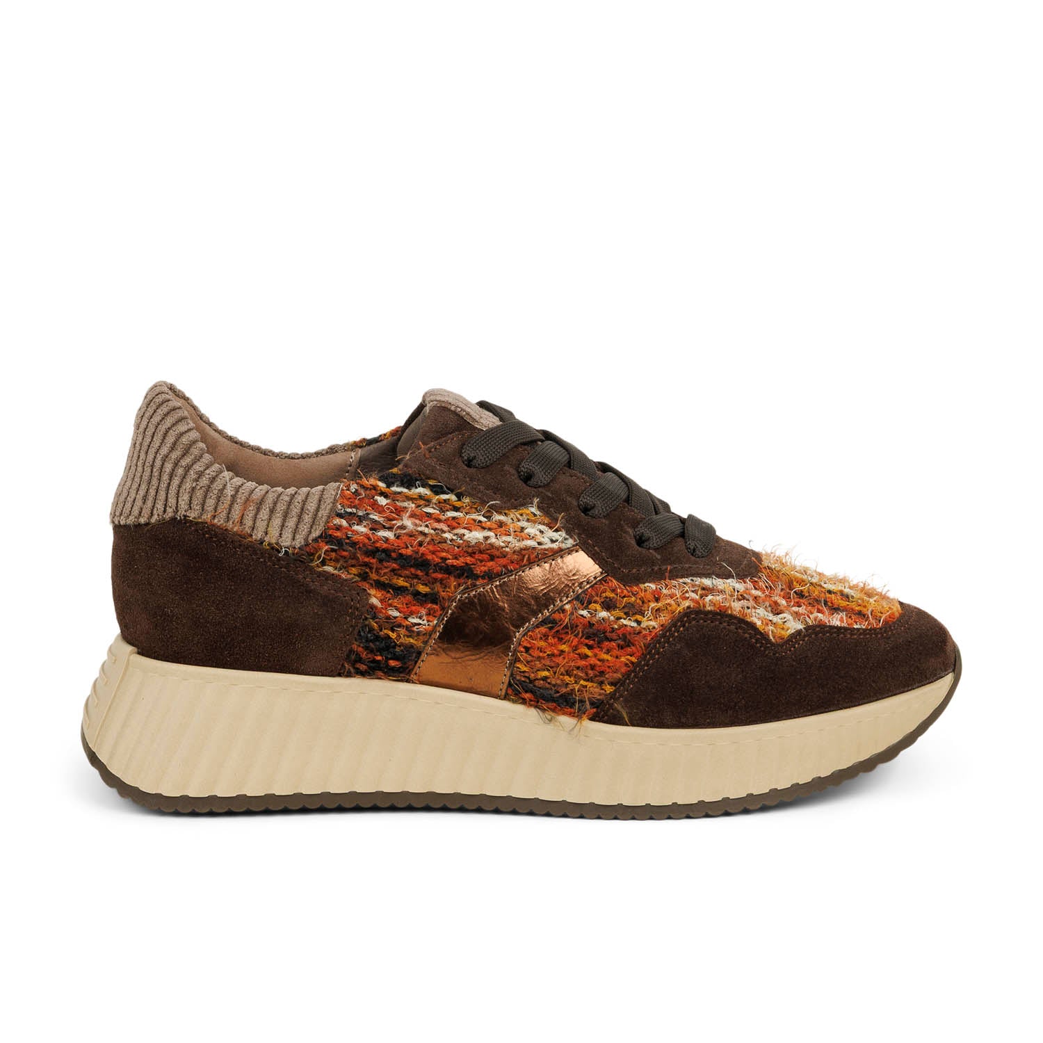 Baskets Femme SOFTWAVES ARIANA Marron
