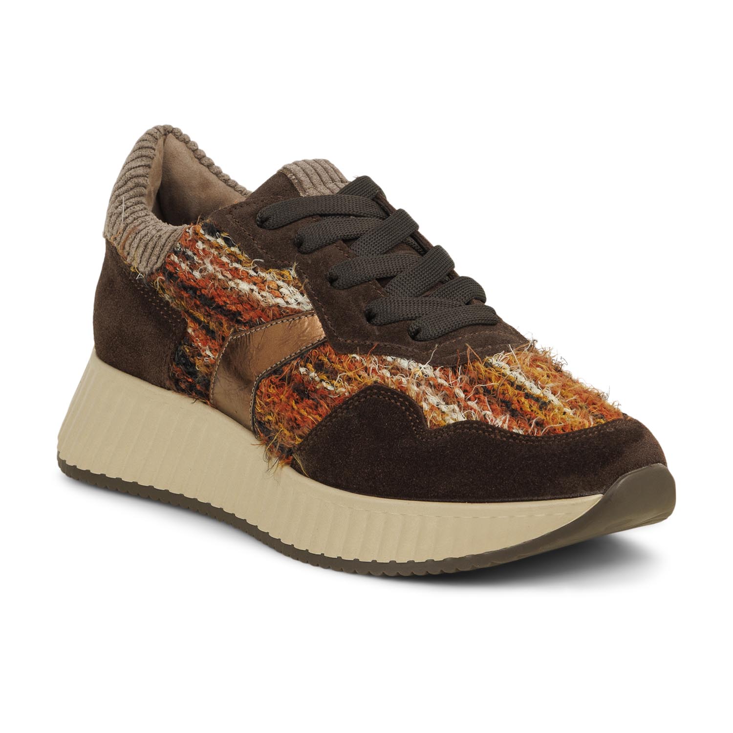 Baskets Femme SOFTWAVES ARIANA Marron
