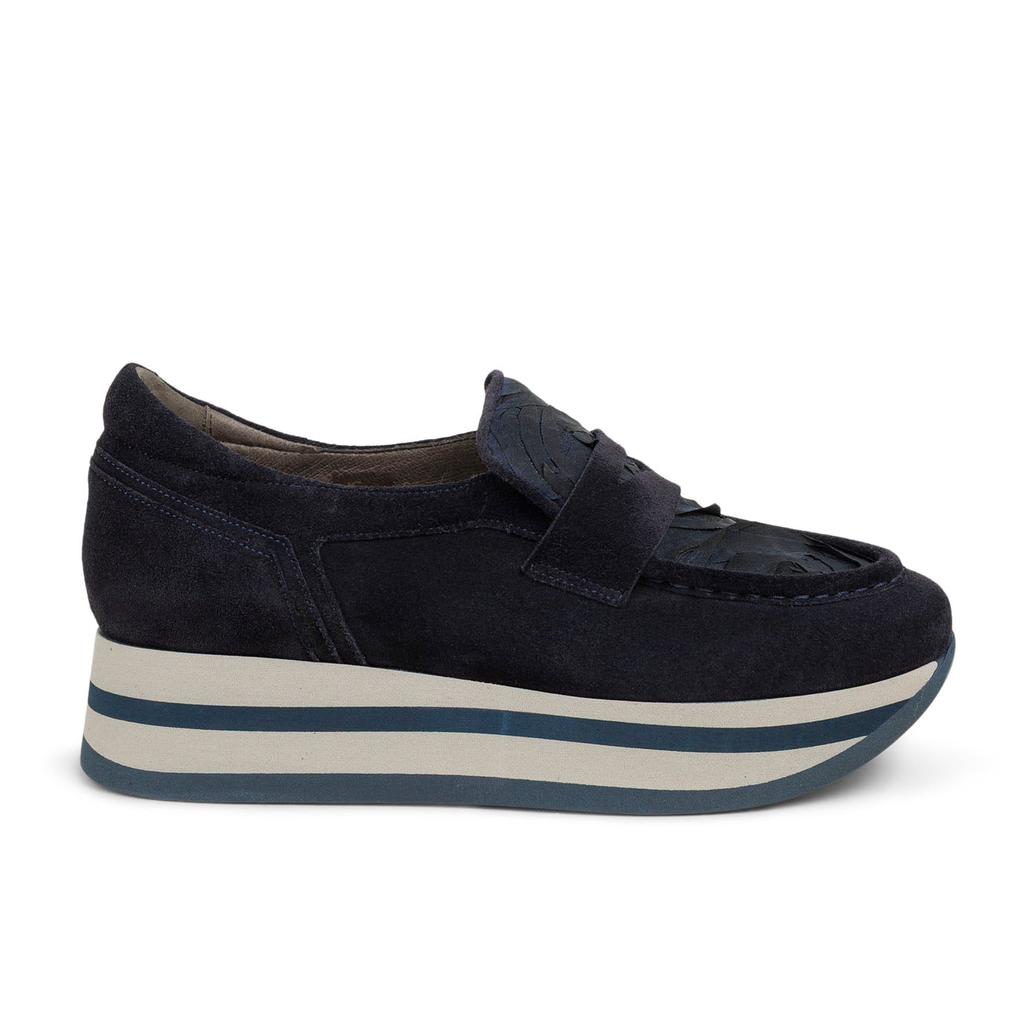 Mocassins Femme SOFTWAVES CLAUDIE Bleu