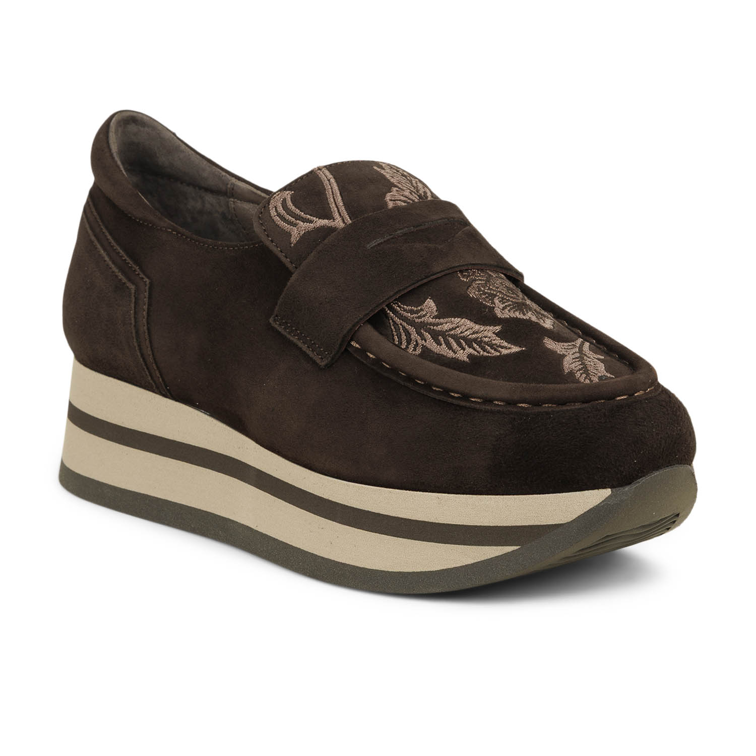Mocassins Femme SOFTWAVES CHELBY Marron