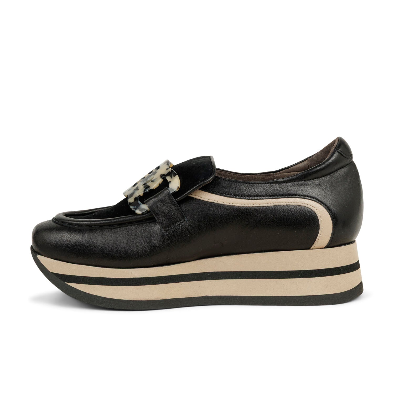 Mocassins Femme SOFTWAVES CARINE Noir