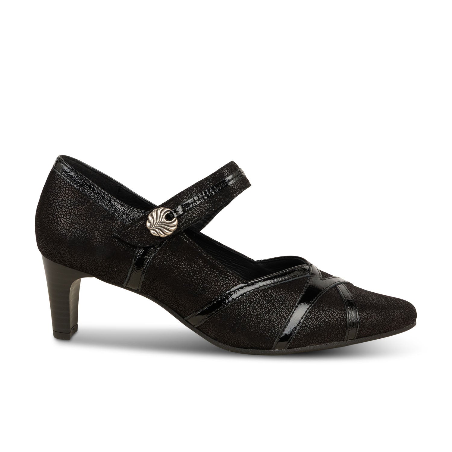 Escarpins & Slingback Femme GEOLLAMY NOBEL Noir