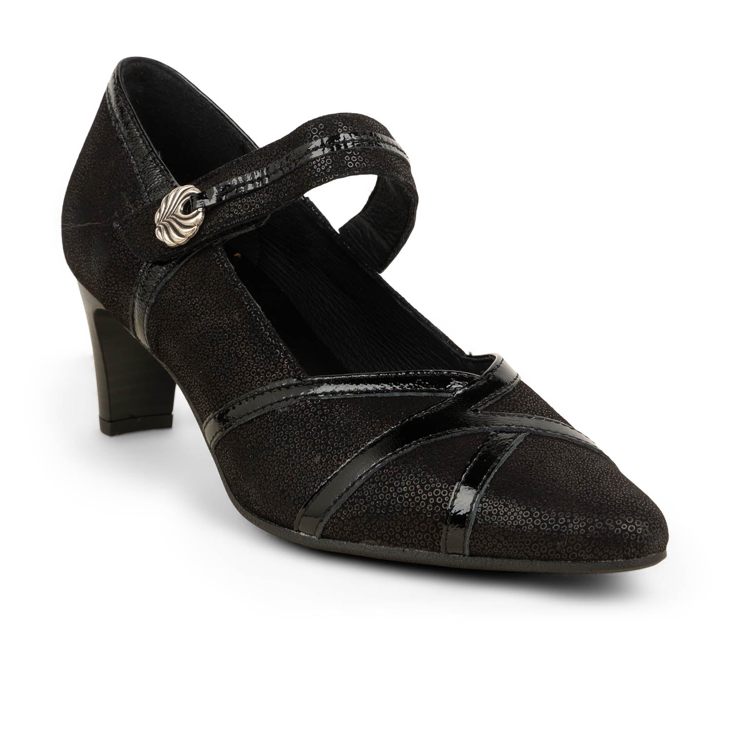 Escarpins & Slingback Femme GEOLLAMY NOBEL Noir