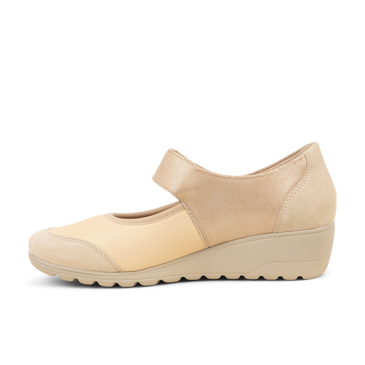 Ballerines et babies Femme MOBILS BY MEPHISTO BATHILDA Beige