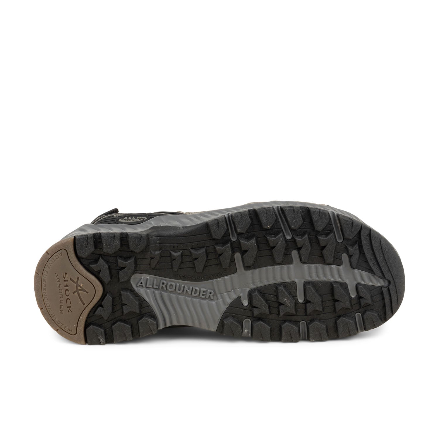 Sandales Homme ALLROUNDER BY MEPHISTO HONDURAS Gris