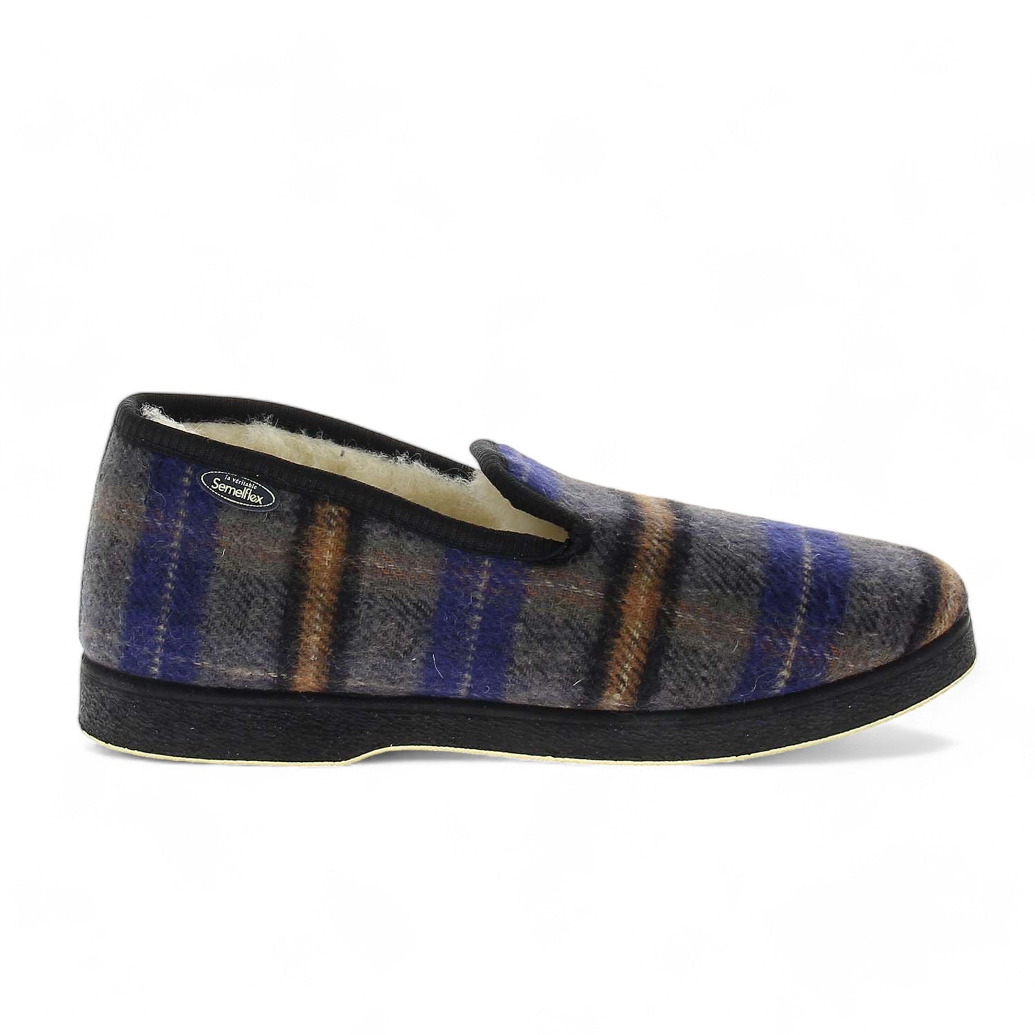 Chaussons Homme SEMELFLEX RICHARD Bleu